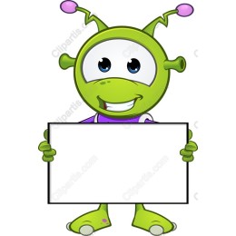 Friendly Alien Character