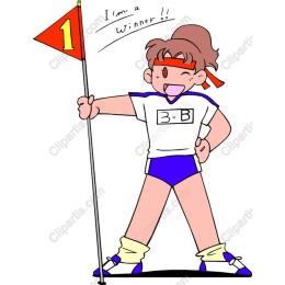 Energetic Winner Character