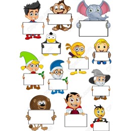 Whimsical Cartoon Characters Bundle