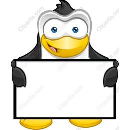 Cheerful Penguin Mascot