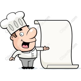 Cheerful Chef Character