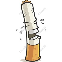 Whimsical Cigarette Character