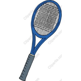 Vibrant Tennis Racket