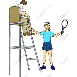 Dynamic Tennis Player