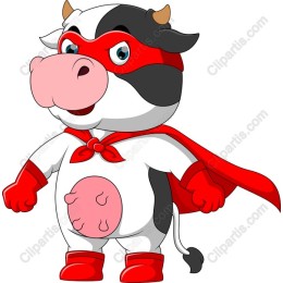 Super Cow Superhero