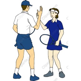 Dynamic Tennis Players