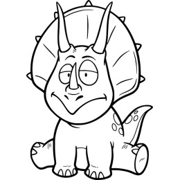 Charming Triceratops