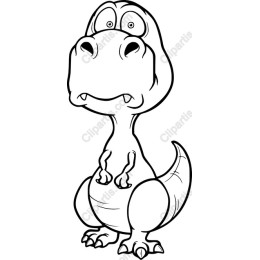 Cute Cartoon Dinosaur