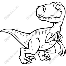 Playful T-Rex Dinosaur