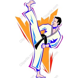 Dynamic Karate Kicking