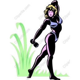 Dynamic Fitness Woman