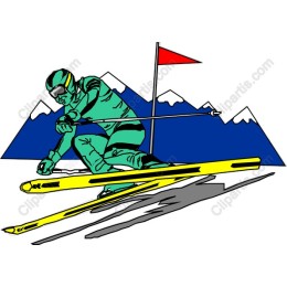 Alpine Adventure: Dynamic Skiing