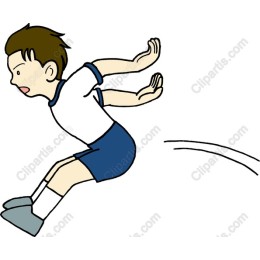 Energetic Boy Jumping