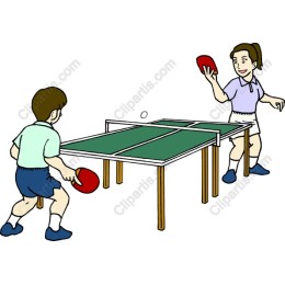 Table Tennis Action