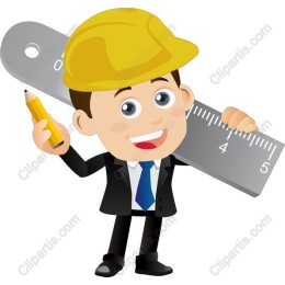 Cheerful Constructor with Tools