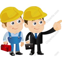 Cheerful Construction Workers
