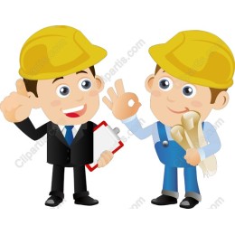 Cheerful Construction Professionals