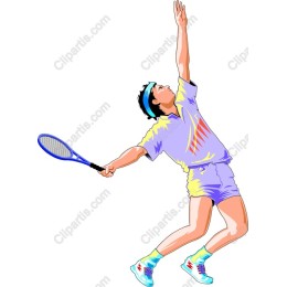 Dynamic Tennis Player