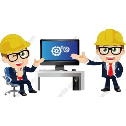 Cheerful Construction Professionals