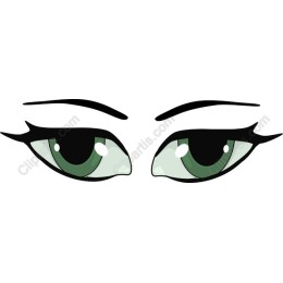 Striking Green Eyes