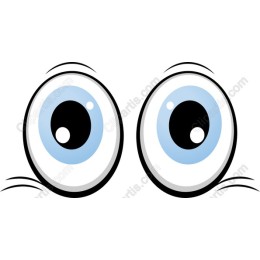 Cartoon-Style Eyes