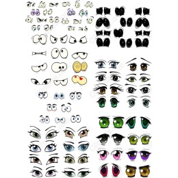  Eyes Collection - Expressive Eye Cliparts