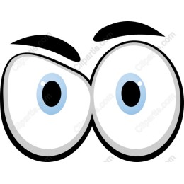 Playful Cartoon Eye
