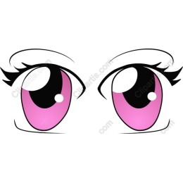 Expressive Pink Eyes