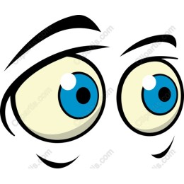 Playful Cartoon Eyes