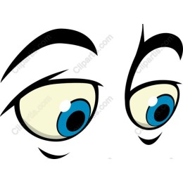 Expressive Blue Eyes
