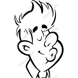 Playful Cartoon Character