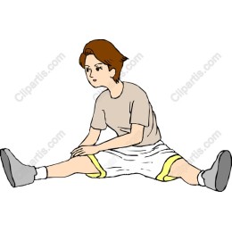 Young Athlete Stretching