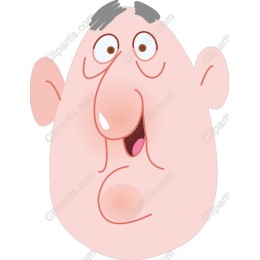 Cheerful Cartoon Character