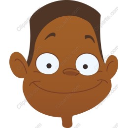 Cheerful Smiling Character