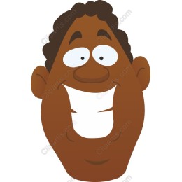 Cheerful Cartoon Character