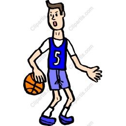 Energetic Basketball Player