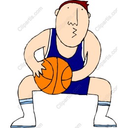 Playful Basketball Player