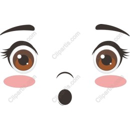 Surprised Face - Whimsical Emotion Graphic