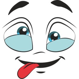 Playful Smiling Face