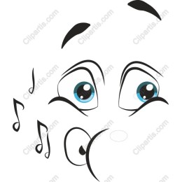 Joyful Music Face