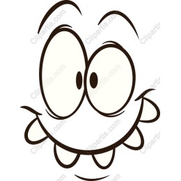 Cheerful Cartoon Face