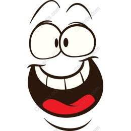 Joyful Cartoon Character