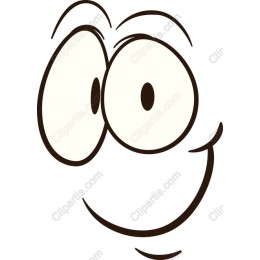 Cheerful Cartoon Face