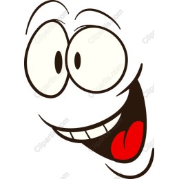 Cheerful Cartoon Smile