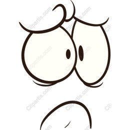 Whimsical Large Eyes Cartoon