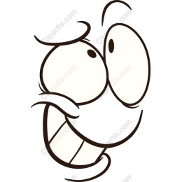 Cheerful Cartoon Character