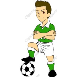 Dynamic Youth Soccer Player