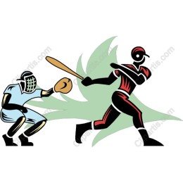 Energetic Baseball Action