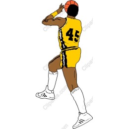 Jump Shot Basketball Player