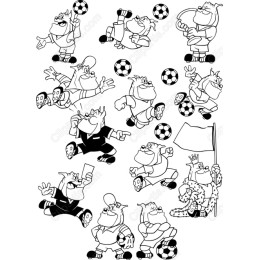 Whimsical Soccer Dog Bundle